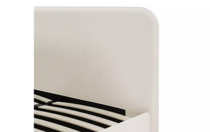 Home Mya Kingsize Fabric Bed Frame - Natural 17292873
