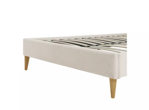 Home Mya Kingsize Fabric Bed Frame - Natural 17292873
