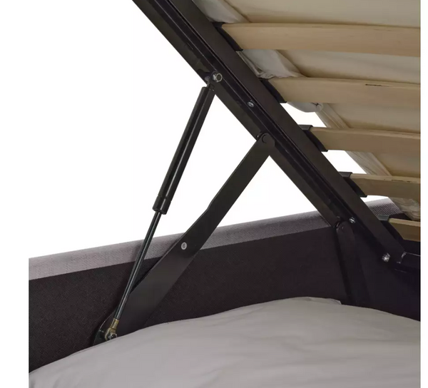 Chadwell Double End Lift Ottoman Bed - Grey 14197452