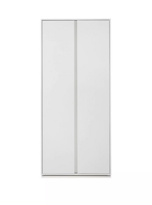 Lisson 2 Door Wardrobe - White VKM64
