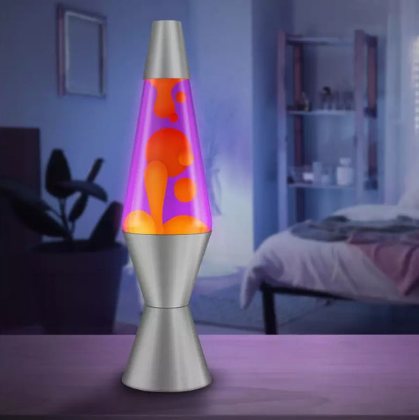 Radiance Lava Lamp 17in - Orange & Violet 18591463