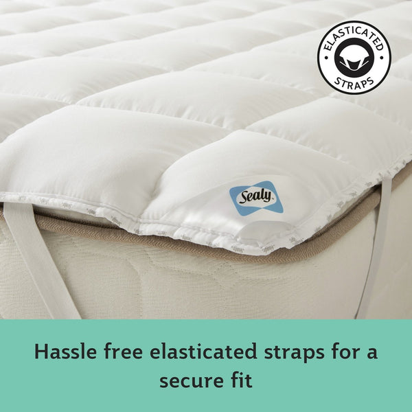 Sealy Anti Allergy 4cm Mattress Topper - Double 11156702