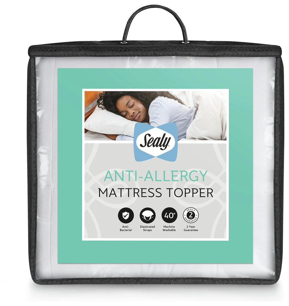 Sealy Anti Allergy 4cm Mattress Topper - Single 11156685