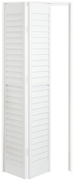 Shutter Effect Bi-Folding White Folding Door 17560938