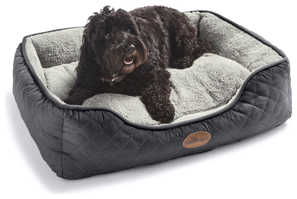 Silentnight Airmax Dark Grey Dog Bed - Medium 14017295