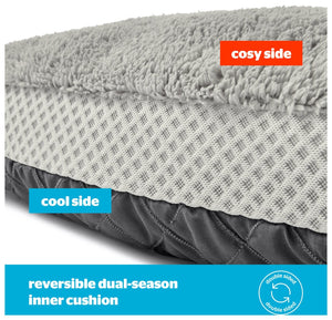 Silentnight Airmax Dark Grey Dog Bed - Medium 14017295