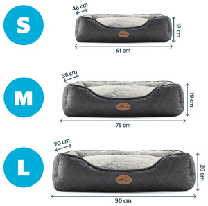 Silentnight Airmax Dark Grey Dog Bed - Medium 14017295