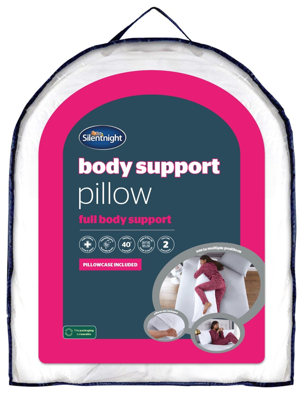 Silentnight Body Support Pillow 11937574