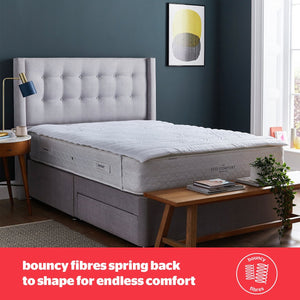 Silentnight  Bounceback 2.5 Mattress Topper - Small Double 17568411