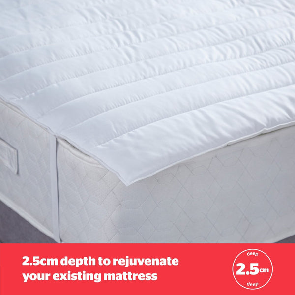 Silentnight  Bounceback 2.5 Mattress Topper - Small Double 17568411