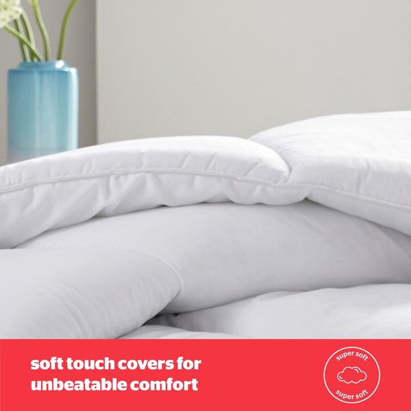Silentnight Bounceback 4.5 Tog Duvet - King size 18026354