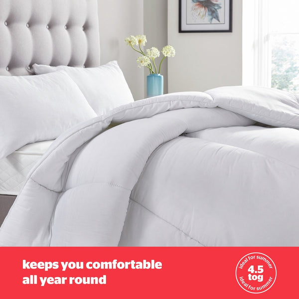 Silentnight Bounceback 4.5 Tog Duvet - King size 18026354