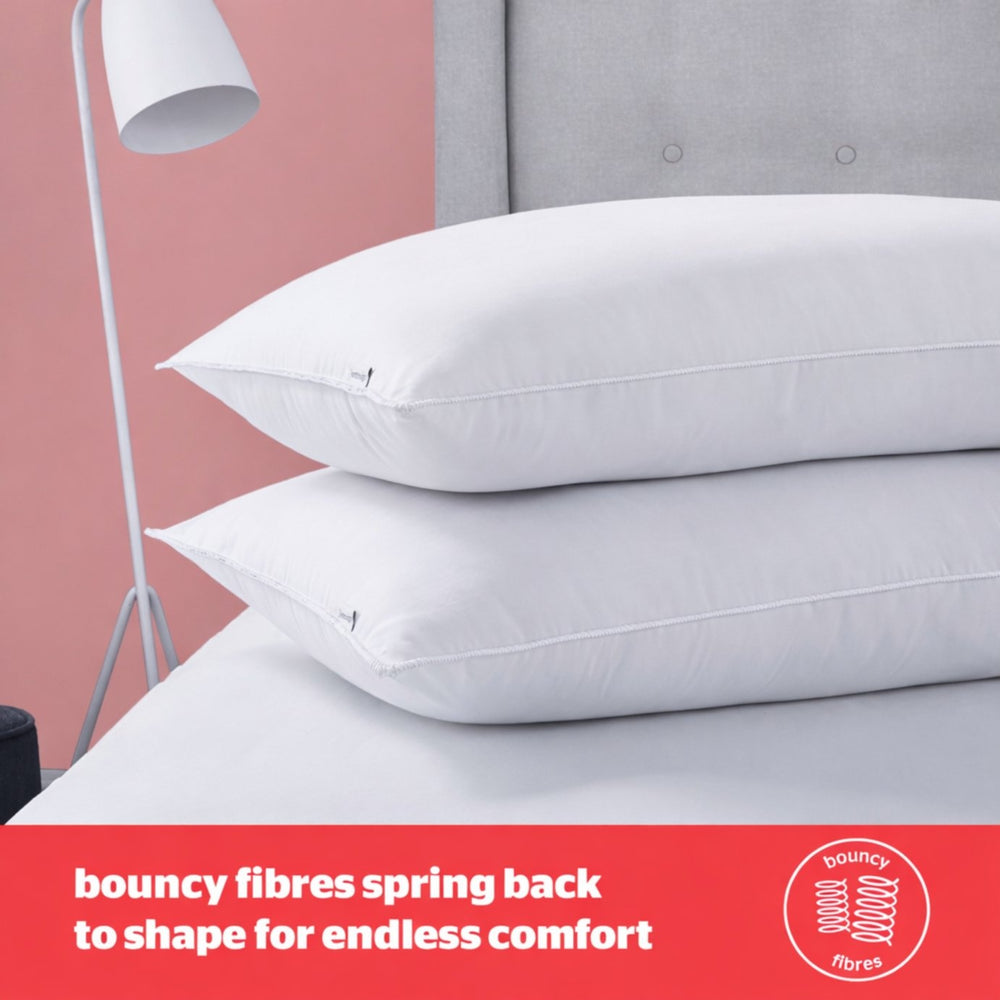 Silentnight Bounceback Medium Firm Pillow - 2 Pack 14709974