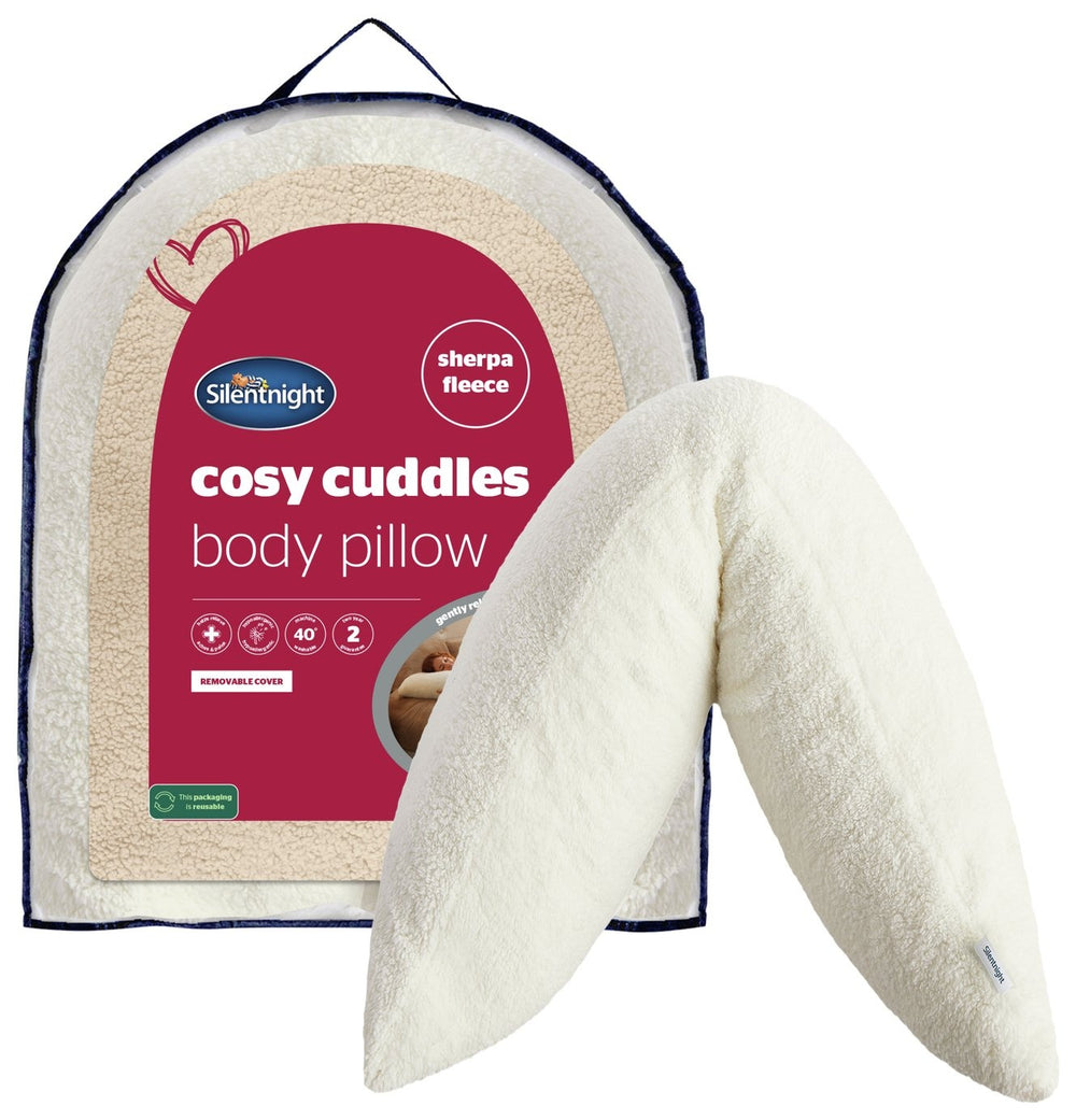 Silentnight Cosy Cuddles Medium Body Pillow 16792673