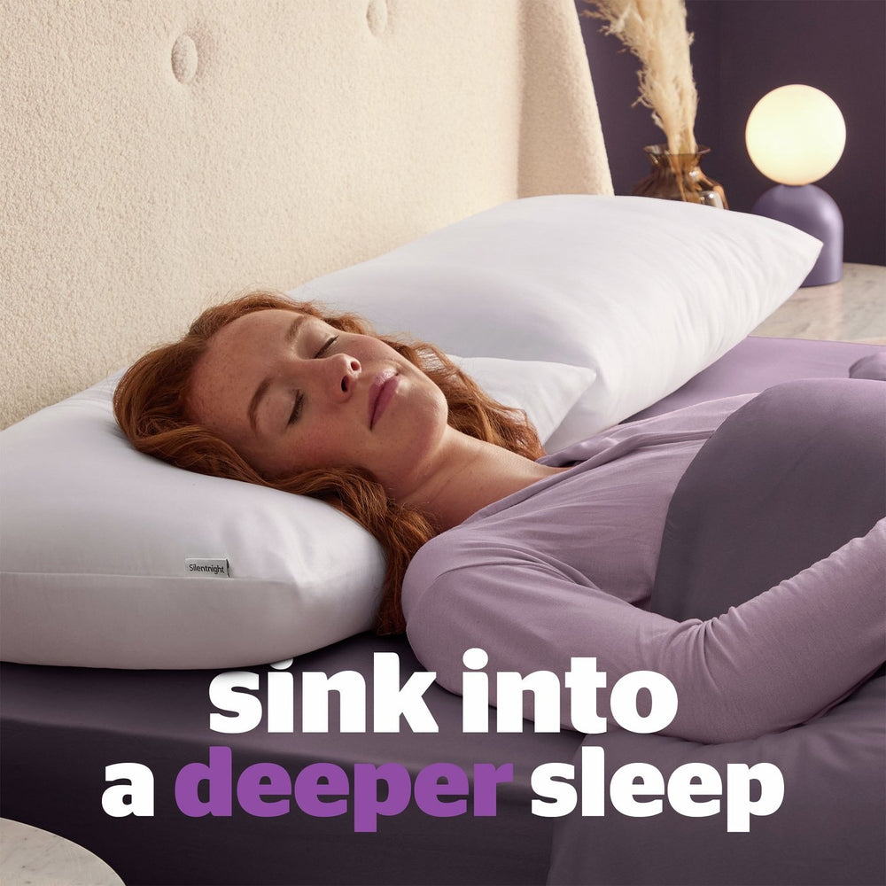 Silentnight Deep Sleep Medium Support Pillow - 6 Pack 11156166