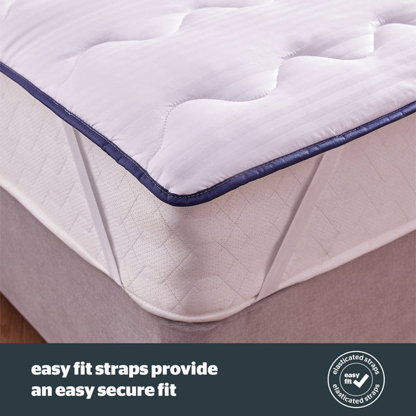 Silentnight Hotel 2.5cm Mattress Topper - Double 16063443
