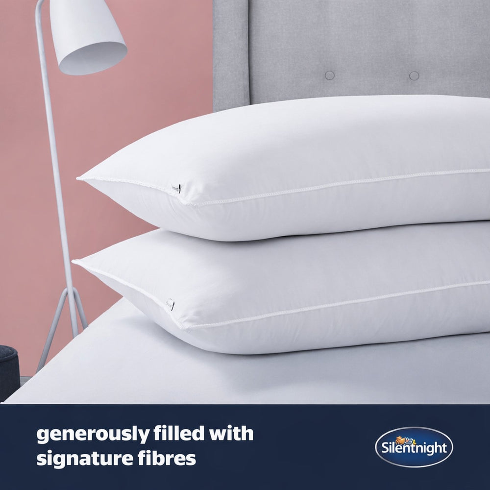 Silentnight Middleton Classic Comfort Medium Pillow - 2 Pack 13939996