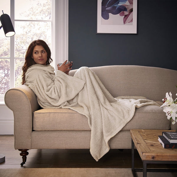 Silentnight Neutral Snugsie Wearable Blanket 13182097