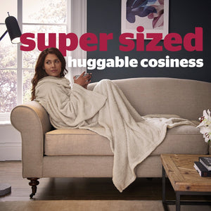 Silentnight Neutral Snugsie Wearable Blanket 13182097