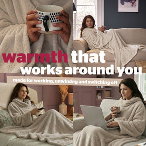Silentnight Neutral Snugsie Wearable Blanket 13182097