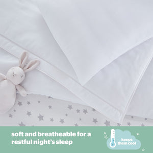 Silentnight Safe Nights 4.5 Tog Duvet and Pillow Set-Cot Bed 13112012