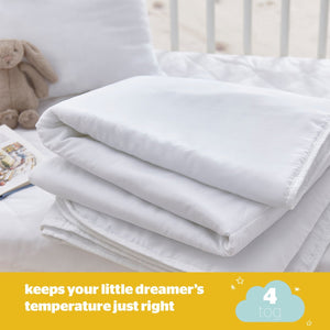 Silentnight Safe Nights 4.5 Tog Duvet and Pillow Set-Cot Bed 13112012