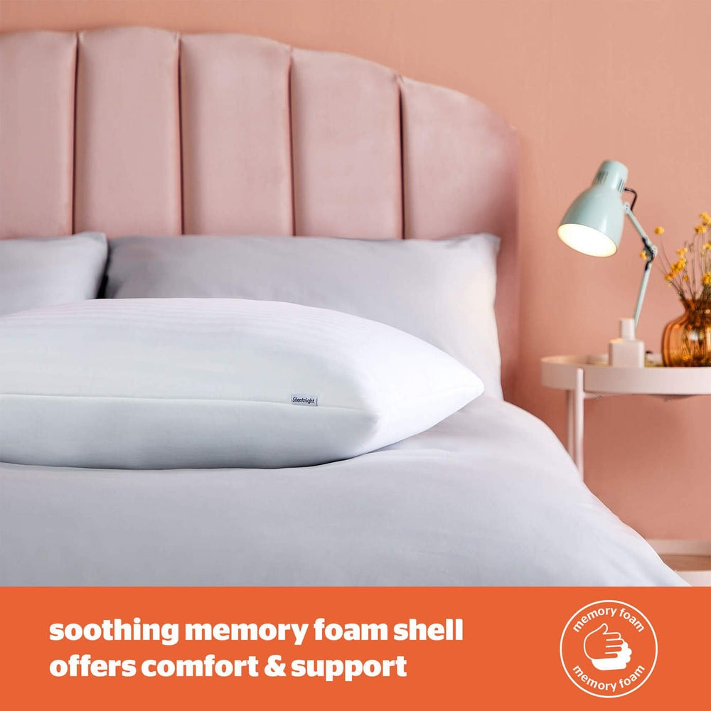 Silentnight Sink-In Memory Foam Medium Pillow 2-Pack 16182166