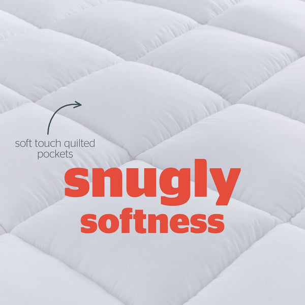 Silentnight Super Snuggly 10cm Mattress Topper -Single 17696998