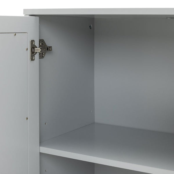 Habitat Monica 2 Door Shoe Storage Cabinet - Grey 15258716
