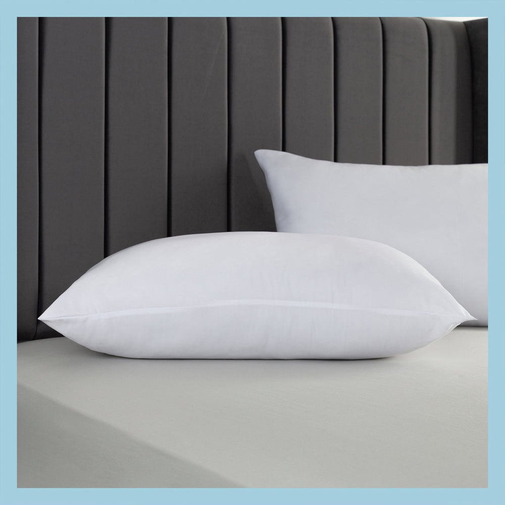 Slumberdown Cotton Comfort Medium Pillow - 2 Pack 18258036