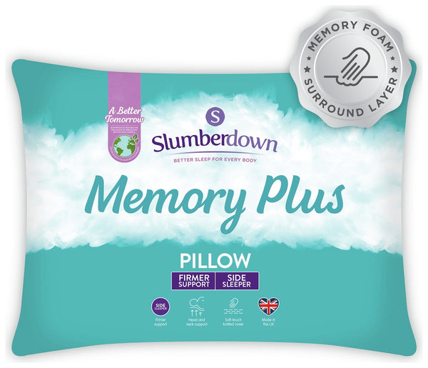 Slumberdown Memory Plus Firm Pillow 19181511