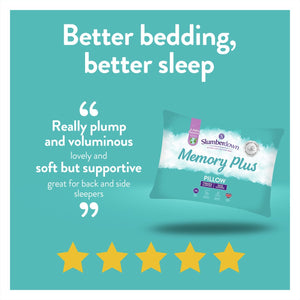 Slumberdown Memory Plus Firm Pillow 19181511