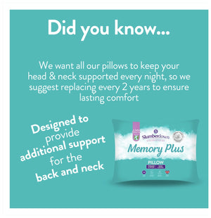 Slumberdown Memory Plus Firm Pillow 19181511
