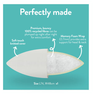 Slumberdown Memory Plus Firm Pillow 19181511