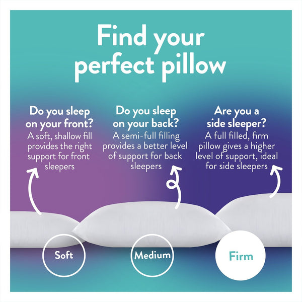 Slumberdown Memory Plus Firm Pillow 19181511