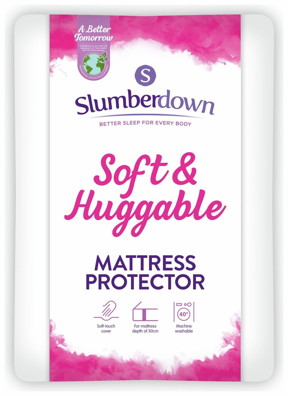 Slumberdown Soft and Huggable Mattress Protector - Kingsize 12252083