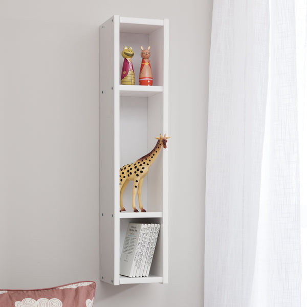 Shelving Unit Wall Mounted Cube in - White