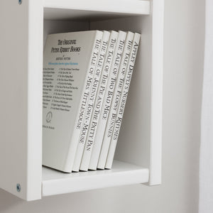 Shelving Unit Wall Mounted Cube in - White