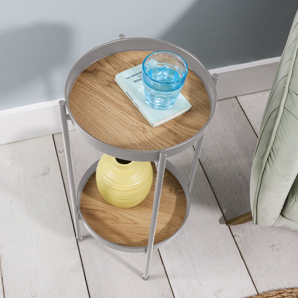 Solna Small Side Table - Grey