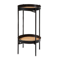 Small Double Side Table in Black