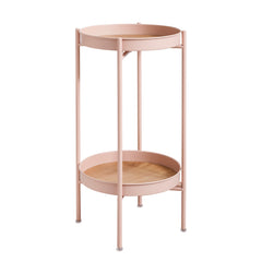 Small Double Side Table in Pink