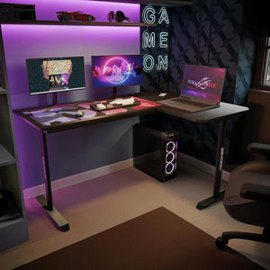 X Rocker Panther XL Reversible Corner Gaming Desk - Black 17511176