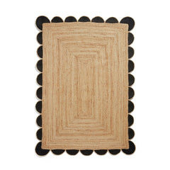 Think Rugs Savannah Natural Jute Flatweave Rug - 120x170 cm 18211303