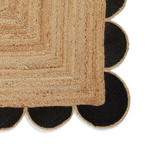 Think Rugs Savannah Natural Jute Flatweave Rug - 120x170 cm 18211303