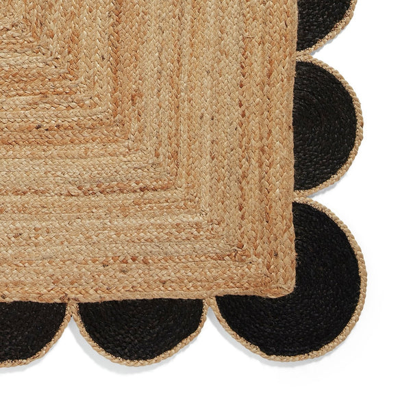 Think Rugs Savannah Natural Jute Flatweave Rug - 120x170 cm 18211303