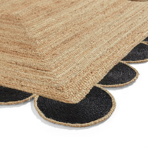 Think Rugs Savannah Natural Jute Flatweave Rug - 120x170 cm 18211303