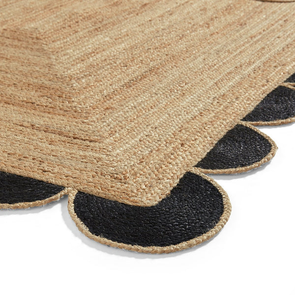 Think Rugs Savannah Natural Jute Flatweave Rug - 120x170 cm 18211303
