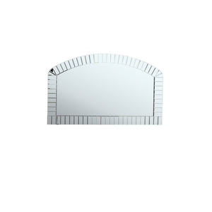 Mosaic Overmantle Arch Wall Mirror - 130x85cm 14888211