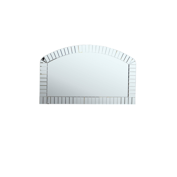 Mosaic Overmantle Arch Wall Mirror - 130x85cm 14888211