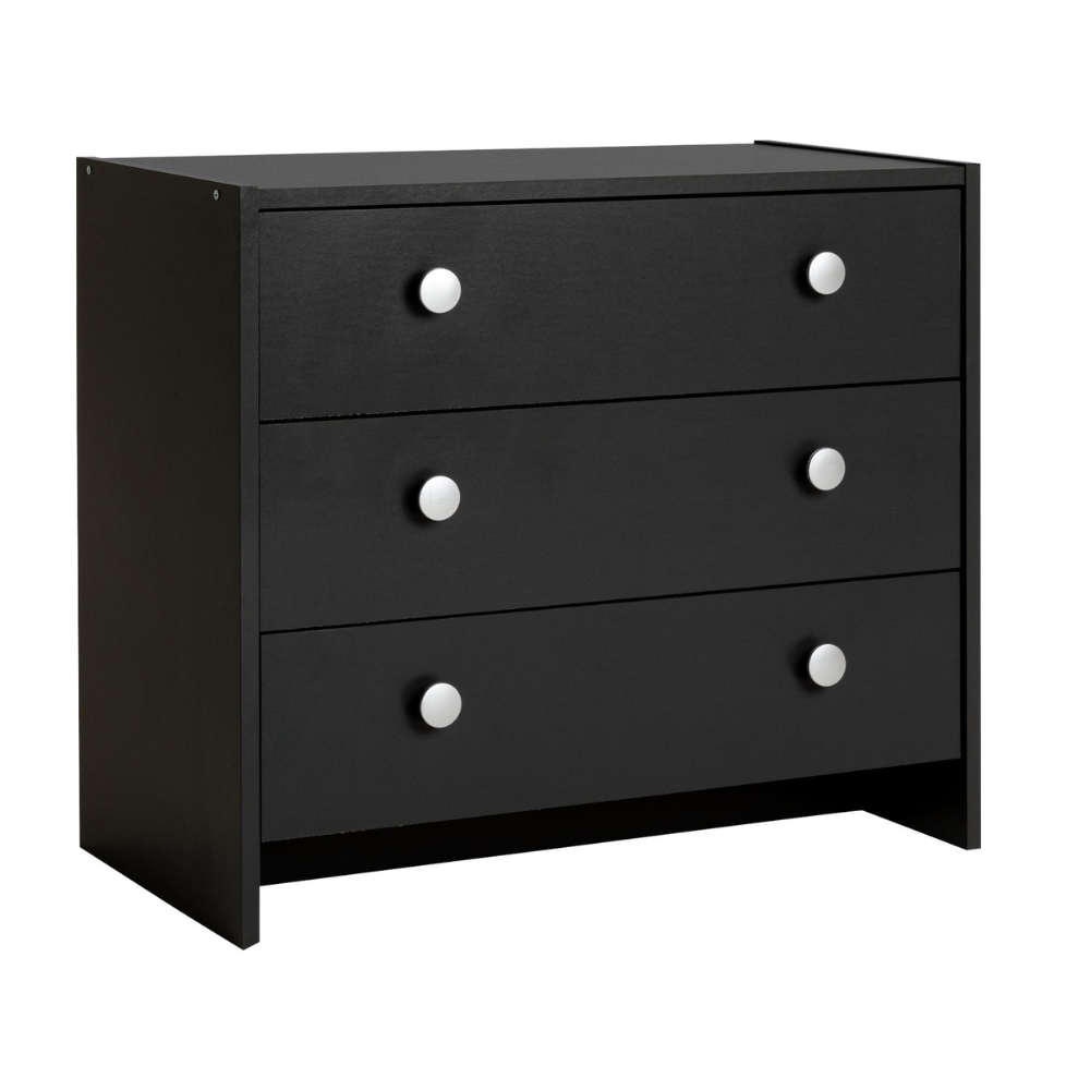 Seville 3 Drawer Chest - Anthracite 14568500